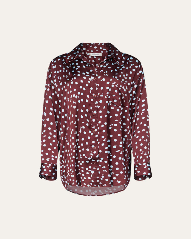 x Henry Zankov Mercer Oversized Dotted Blous